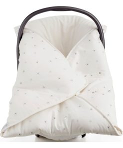 Nid d'ange passe sangle groupe 0+ Wildflower (100 cm) - Ecru