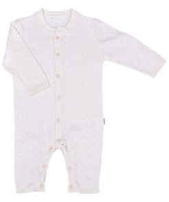 Combinaison bébé en tricot - Beige