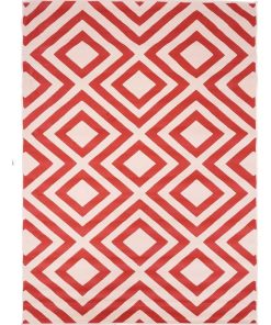 Tapis salon 140x200 BC NICE Rouge fabriqué en Europe Exclusivité idéal pour Salon - Rouge