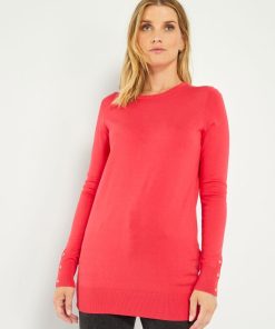 Pull fin en maille douce - ROSE