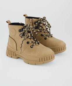 Boots type montagnarde - Marron