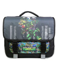 BAGTROTTER Cartable 38 cm Tortues Ninja Noir - Noir