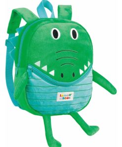 SAC A DOS PELUCHE BABY CROC - Vert