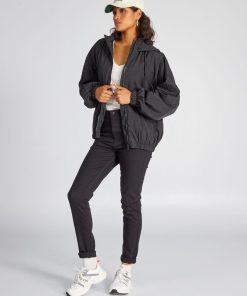 Blouson de sport déperlant - noir