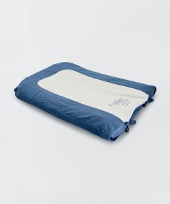 Housse de matelas à langer - Blanc/bleu