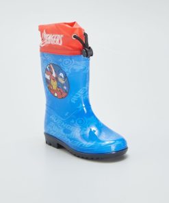 Bottes de pluie 'Avengers' - Bleu/rouge