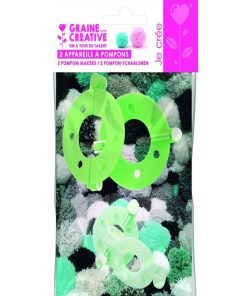 2 Appareils A Pompons 35 Et 55 Mm - N/A