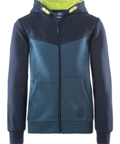 Bejo - Veste à capuche TAKEO - Bleu céladon