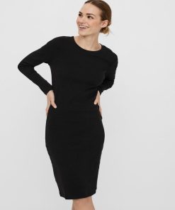 Robe longue Vero Moda - Noir Noir