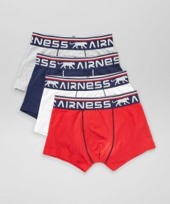 Lot de 4 boxers 'Airness' - Bleu
