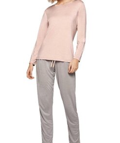 Pyjama long Travel Soft premium - Rose