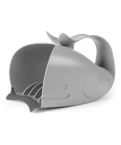 Rince-tête baleine Moby gris - Gris