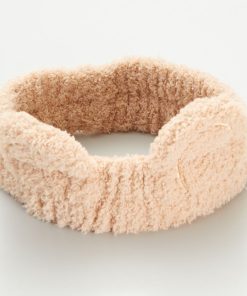 Bandeau en sherpa - Beige