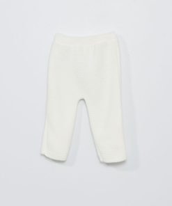 Pantalon point mousse 'La Manufacture de Layette' - blanc