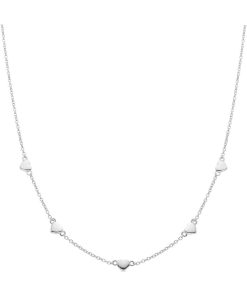 Collier Moham, finition rhodium - Argent