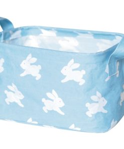 Petit panier de rangement BabyGlück Lapin, bleu clair - N/A