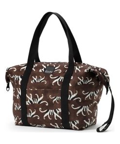 Grand sac à langer souple White Tiger - Marron