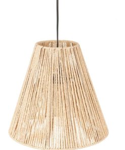 Suspension corde Etnik D30 H27 - Beige
