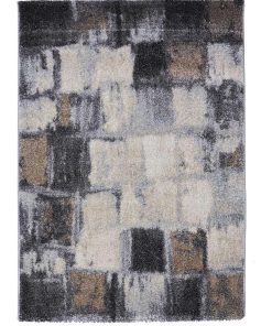 Tapis salon 160x230 ELEGANT 04 Gris OEKO TEX idéal pour le salon - Gris