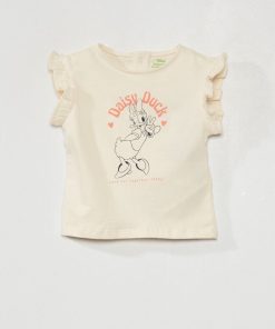 T-shirt 'DS' - Blanc