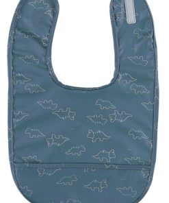 Bavoir Ciré À Poche Mix & Match Bleu - Bleu