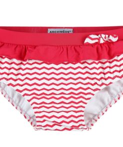 Maillot De Bain Culotte Double Protection Julie (9-12 Mois) - Rouge