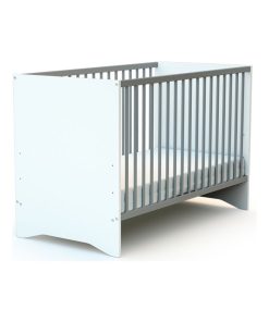 AT4 - Lit bébé 60x120 COTILLON - Gris