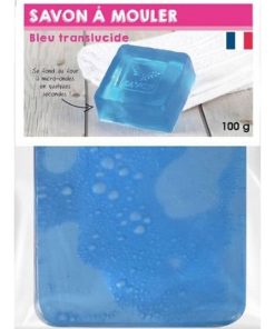 Pain De 100 Grs De Savon Translucide Bleu - N/A