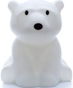 Lampe à poser ours Nanuk (35 x 42 cm) - Blanc