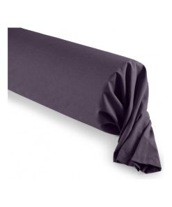 Univers Decor - Taie De Traversin 45 X 185 Cm / 100% Coton 57 Fils/cm² - Violet prune