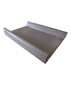 Steff - Matelas à langer avec rebords - label de qualité OEKO-TEX Standard 100 - Gris taupe
