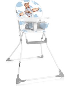 Chaise Haute pour bébé COOKIE Lorelli - bleu - Bleu