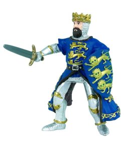 Figurine Richard Coeur de Lion bleu - N/A