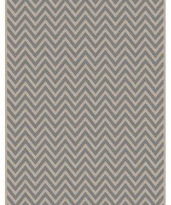Tapis salon 160x230 VT CHEVRONLIN RELIEF 3D Gris en viscose OEKO TEX idéal pour Salon - Gris