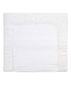 Ensemble de 5 cintres pour enfants en métal/tissu - Rose