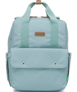 Sac à dos à langer Georgi Eco bleu aqua - Bleu