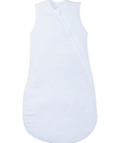 Gigoteuse été 6-24 mois double gaze de coton - 'Le Lit de Mon Bébé' - Blanc