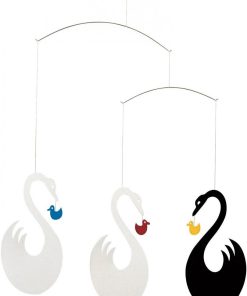 flensted Mobiles' Fantaisie De Cygnes - Rouge