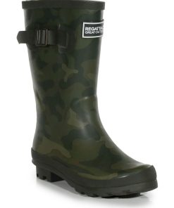 Regatta - Bottes de pluie FAIRWEATHER - Vert kaki