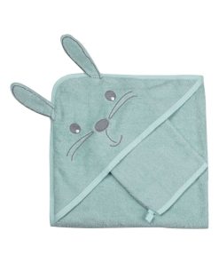 Cape de bain bébé Trois Kilos Sept - Vert