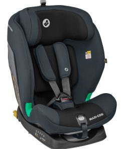 MAXI COSI Siège auto évolutif Titan i-Size, Groupe 1/2/3, Isofix, de 15 mois à 12 ans, Basic Grey - Bleu Noir