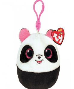 Squish A Boos Clip Bamboo Le Panda - Multicolore