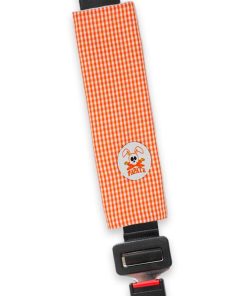 Protège Ceinture de sécurité en Coton Bio Perl - Blanc