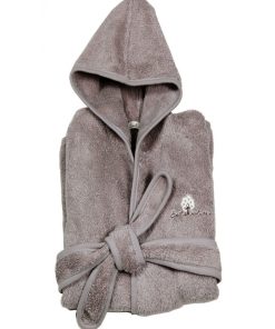 Eveil Et Nature Peignoir Coton Bio - Marron