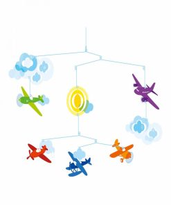djeco' Mobile Decoratif En Vol - Jaune
