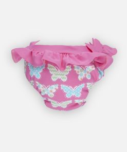 Bloomer Double Protection Papillon Fille - Rose