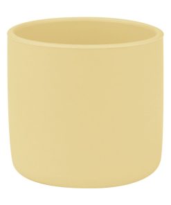 Gobelet bébé - verre en silicone - Jaune
