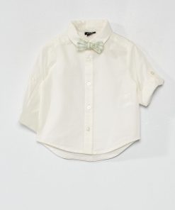 Chemise + nœud papillon - Vert