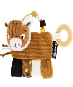 Hochet d'activités Speculos le tigre - Marron