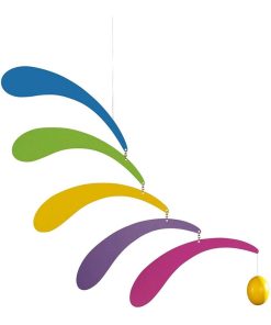 flensted Mobiles' Flowing Rhythm Rainbow - Jaune